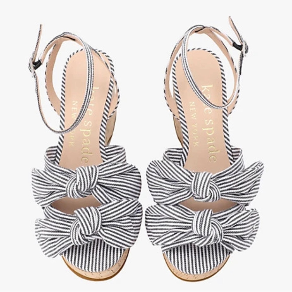 KateSpade julep platform wedges